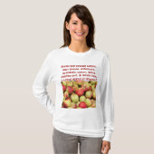 appels - vrouwenkuiken t-shirt (Voorkant volledig)