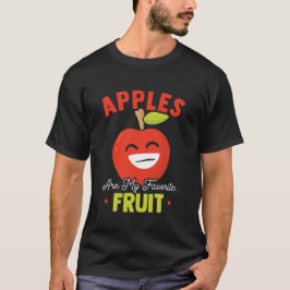Appels zijn mijn favoriete fruit Apple Picking Squ T-shirt