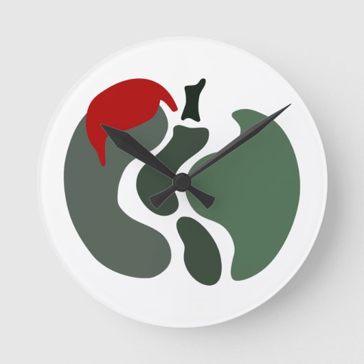 appelsplitsing ronde klok (Voorkant)