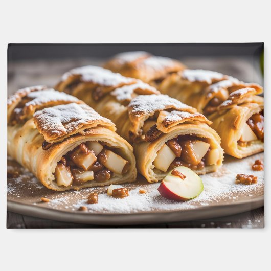 Appelstrudels Magneet (Voorkant)