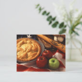 Appeltaart Briefkaart (Staand voorkant)