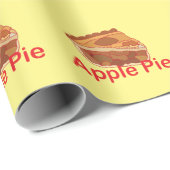 Appeltaart dessert cadeaupapier (Rol Hoek)