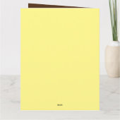 Appeltaart dessertgroet kaart (Achterkant)