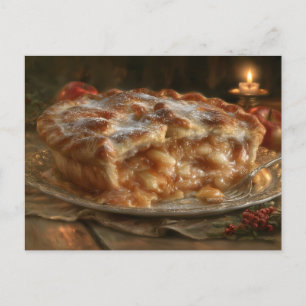 Appeltaart Feestdagenkaart