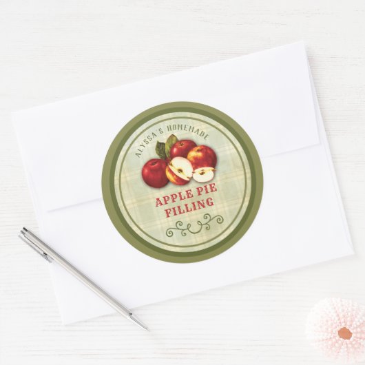  appeltaart inblikken label (Envelop)