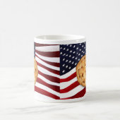 Appeltaart met Amerikaanse vlag Koffiemok (Center)