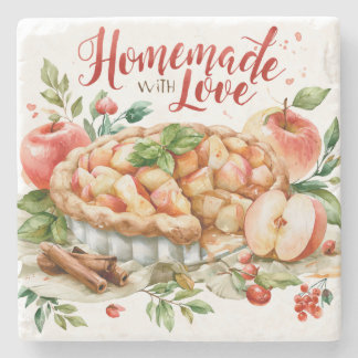 Appeltaart Met Liebe Thuisgemaakt Stenen Onderzetter