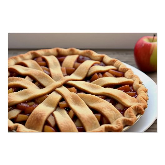 Appeltaart Perfect Poster (Voorkant)