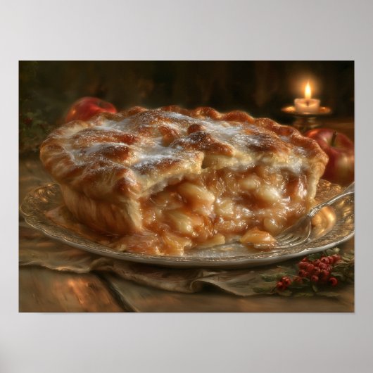 Appeltaart Poster (Voorkant)