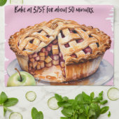 Appeltaart Recept Theedoek (Gevouwen)