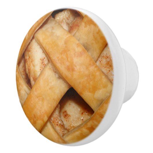 Appeltaart rooster korst keramische knop (Rechts)