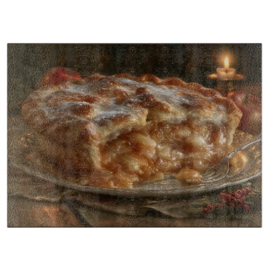 Appeltaart Snijplank (Voorkant)