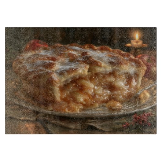 Appeltaart Snijplank (Voorkant)