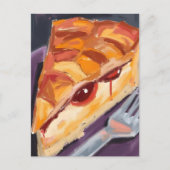 Appeltaart Thanksgiving Waterverf Feestdagenkaart (Voorkant)