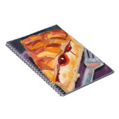 Appeltaart Thanksgiving Waterverf Notitieboek (Rechterzijde)