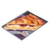 Appeltaart Thanksgiving Waterverf Notitieboek (Linkerzijde)