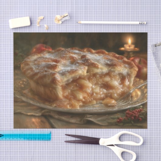 Appeltaart Tissuepapier (Craft)