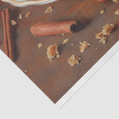 Appeltaart Vintage Geïnspireerde Schildering Decou Tissuepapier (Detail)