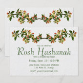  appeltak met bloemen kaart (Voorkant / Achterkant)