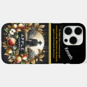 Appelteler oogst zijn boomgaard Case-Mate iPhone case (Achterkant (horizontaal))