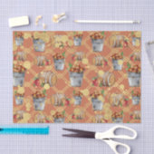 Appeltonnen (Ontwerp 8 Geel/Oranje Serie) Tissuepapier (Craft)
