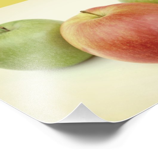 Appelvruchten Foto Afdruk (Hoek)