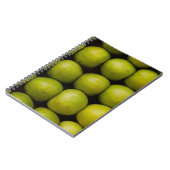 Appelvruchten levensmiddelengroene appels notitieboek (Linkerzijde)