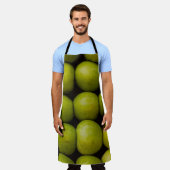 Appelvruchten levensmiddelengroene appels schort (Gedragen)