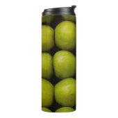 Appelvruchten levensmiddelengroene appels thermosbeker (Gedraaid links)