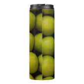 Appelvruchten levensmiddelengroene appels thermosbeker (Achterkant)