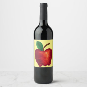 Appelwijn Wijn Etiket