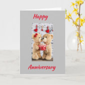 APPEN "JUBILEUM" op **MIJN HONEYBEAR* Kaart (Gele Bloem)