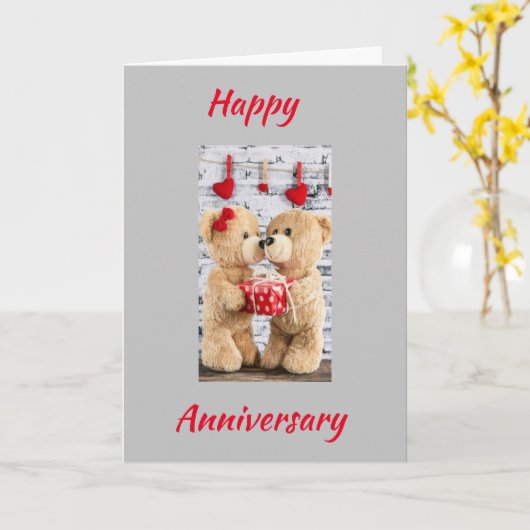 APPEN "JUBILEUM" op **MIJN HONEYBEAR* Kaart (Gele Bloem)