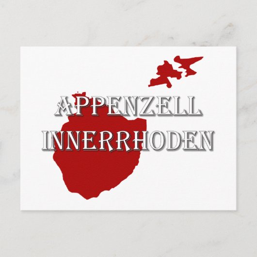 Appenzell Innerrhoden Briefkaart (Voorkant)