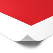 Appenzell Innerrhoden Trachten Swiss Flag Poster (Hoek)