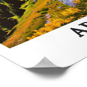 Appenzell kunst - Appenzell Print Ebenalp Berg (Hoek)