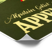 Appenzeller Bahn Swiss Appenzell Railways Travel Poster (Hoek)