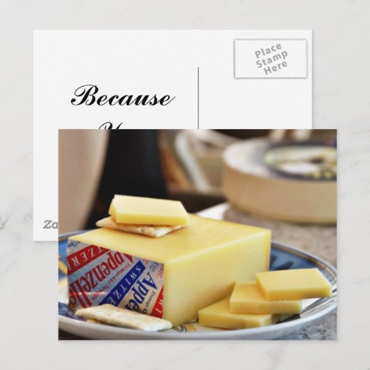 Appenzeller Classic Cheese Briefkaart (Voorkant / Achterkant)