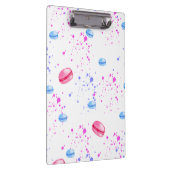 Appetitie makelaars in waterverf splatters klembord (Rechts)