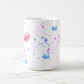 Appetitie makelaars in waterverf splatters koffiemok (Center)