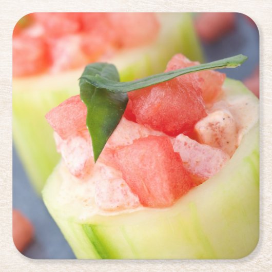 Appetizer Kartonnen Onderzetters (Voorkant)