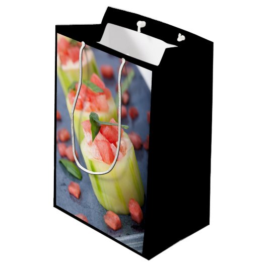 Appetizer Medium Cadeauzakje (Achterkant Gekanteld)
