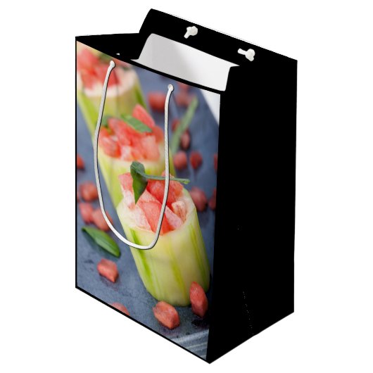 Appetizer Medium Cadeauzakje (Voorkant Gekanteld)