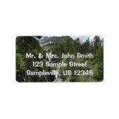 Appistoki Herfsten en piek in Glacier National Par Etiket (Voorkant)