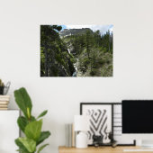 Appistoki Herfsten en piek in Glacier National Par Poster (Thuiskantoor)