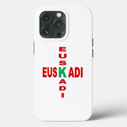 Appl DESIGN EUSKADI iPhone 13 Pro Coke Case-Mate iPhone Case (Achterkant)