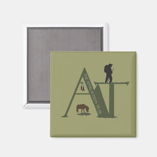 Applalachian Trail Magnet (Voorkant / Achterkant)
