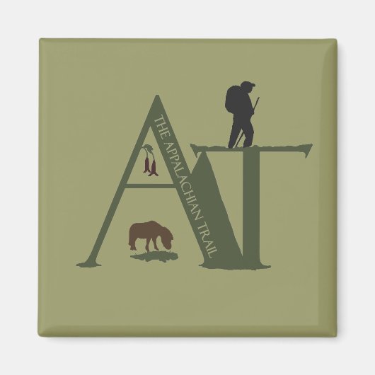 Applalachian Trail Magnet (Voorkant)