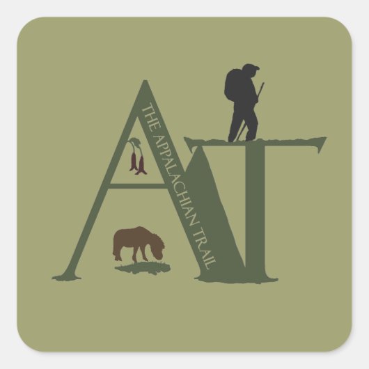 Applalachian Trail Stickers (Voorkant)