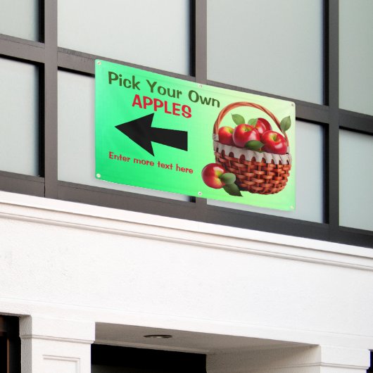 Applaus aanpassen voor verkoop Kies je eigen exemp Spandoek (Buitenkant Gebouw)